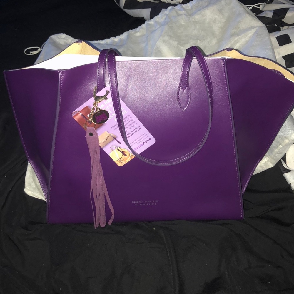 Serena Williams Purple Purse